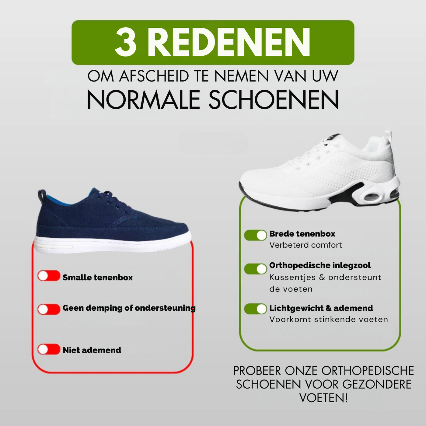 Niklas | Ergonomische Schmerzstillende Schuhe