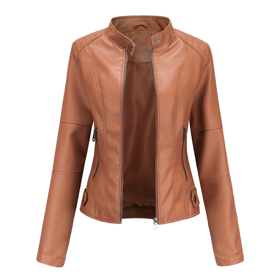 Lisa™ | Stilvolle Lederjacke