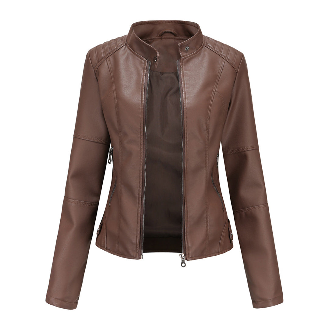 Lisa™ | Stilvolle Lederjacke