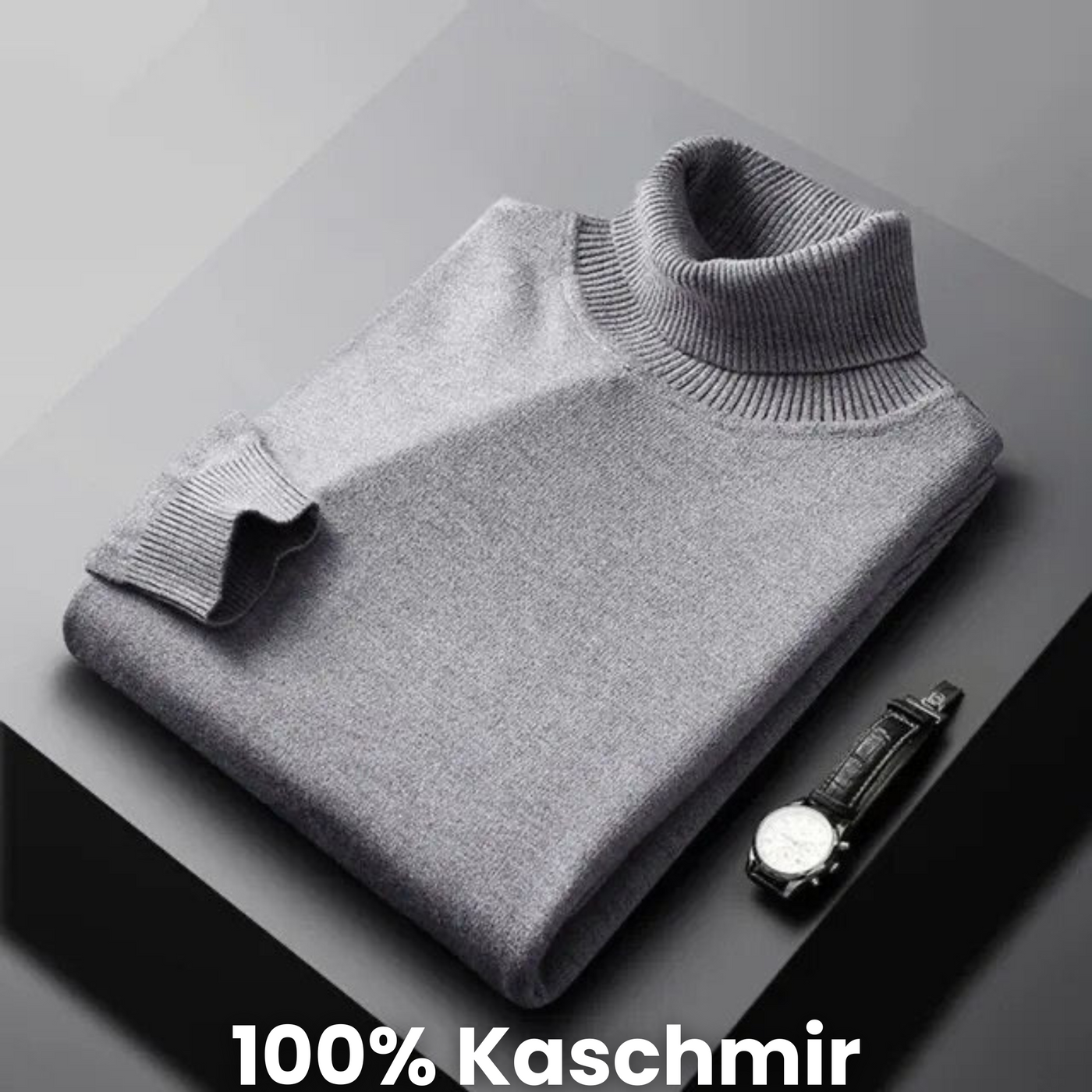 Dominik™ | Kaschmir Rollkragenpullover