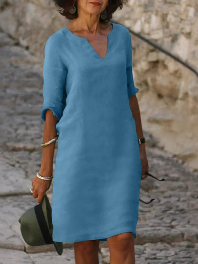 Josette™ | Elegante Jurk met V-hals