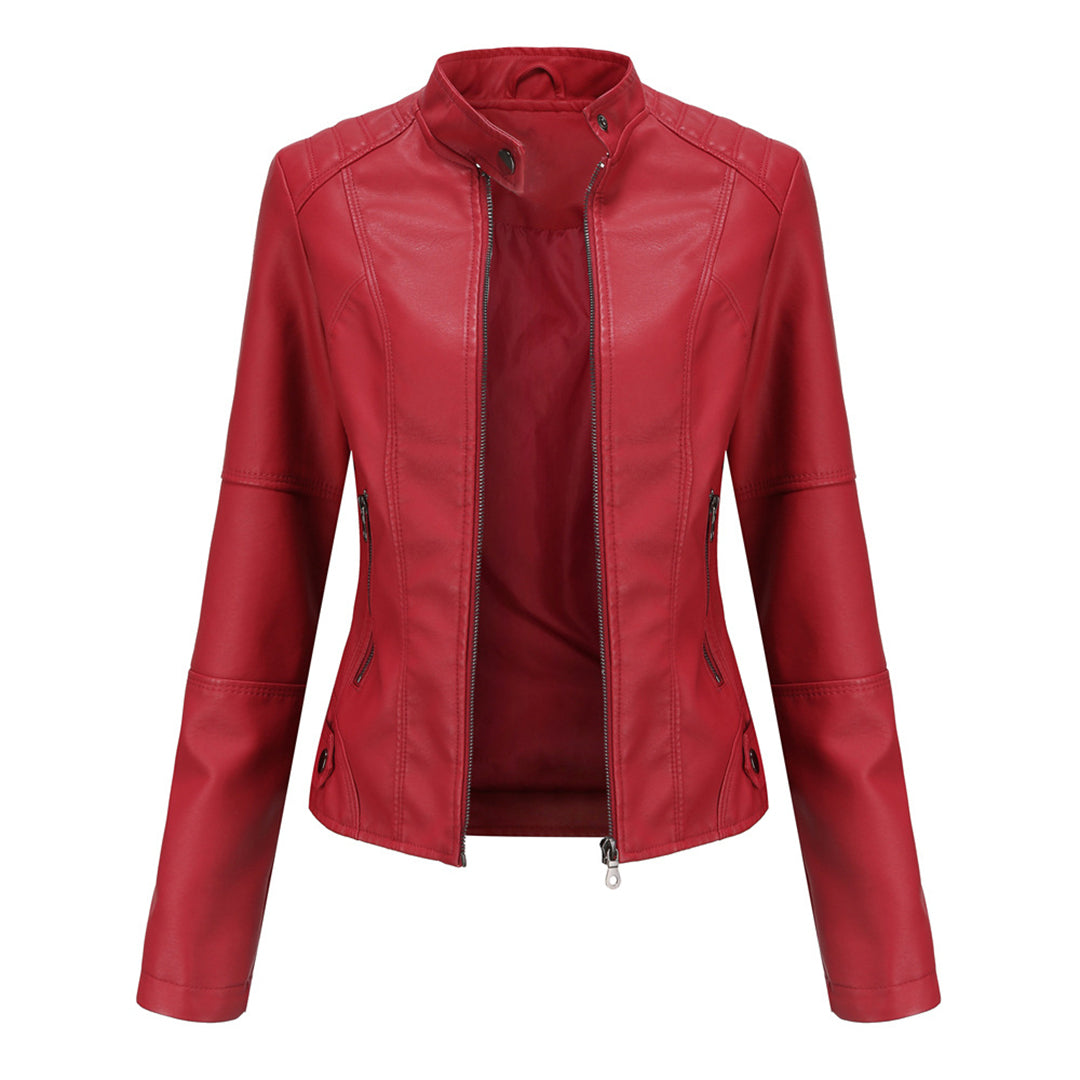 Lisa™ | Stilvolle Lederjacke