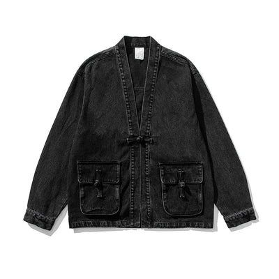 Marlene | Washed Denim Kimono