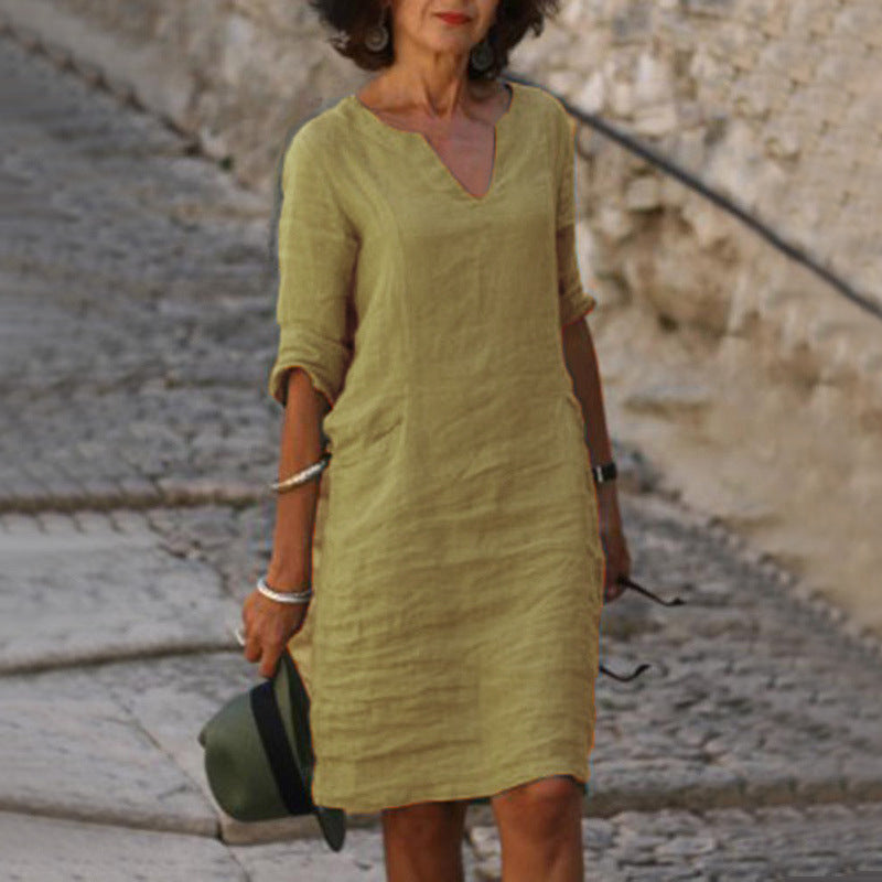 Josette™ | Elegante Jurk met V-hals