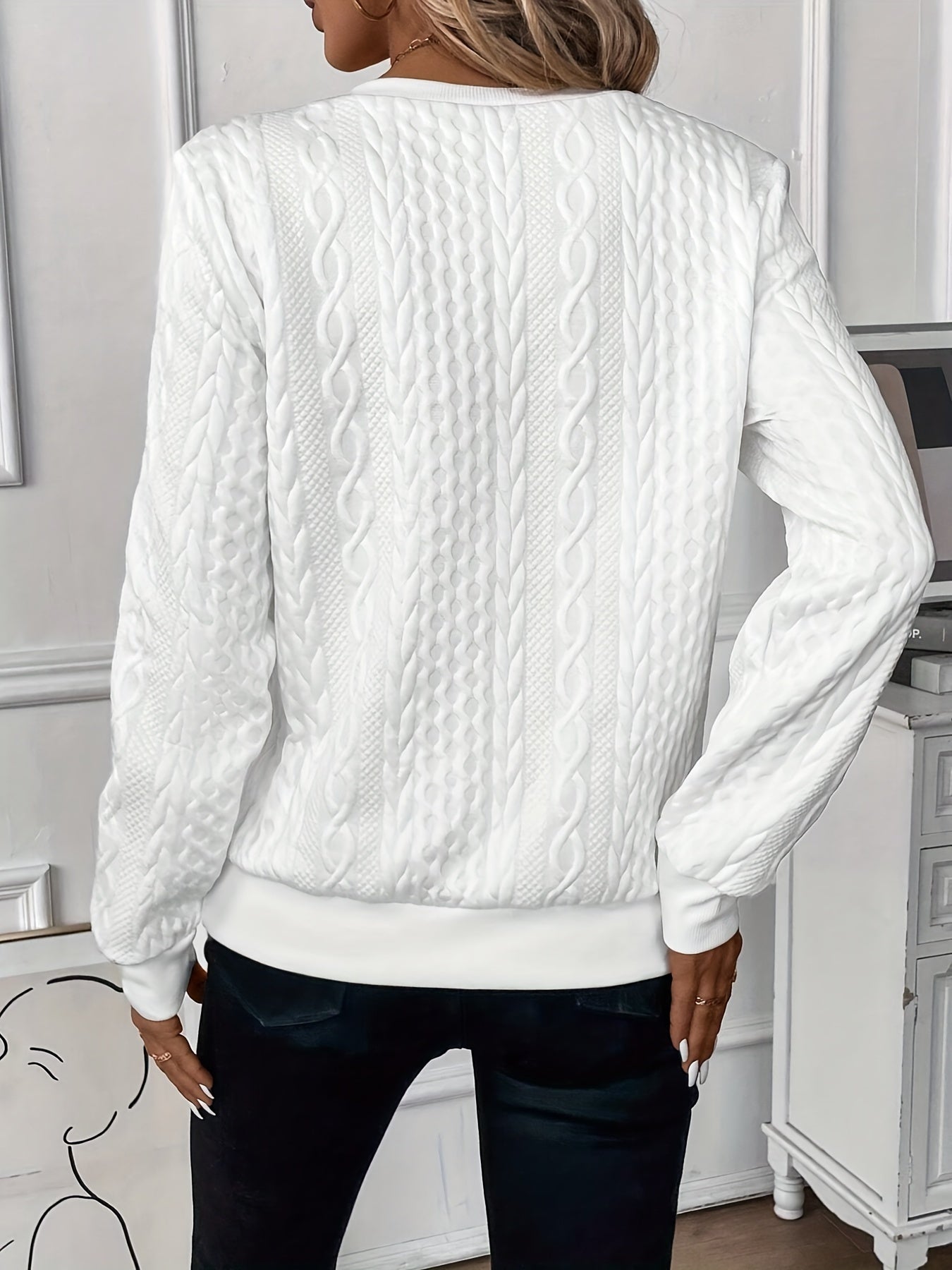 Heidi | Eleganter stilvoller Strickpullover