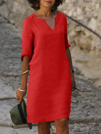 Josette™ | Elegante Jurk met V-hals