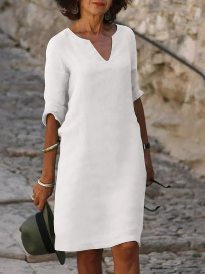 Josette™ | Elegante Jurk met V-hals