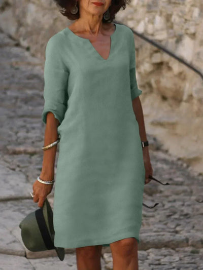 Josette™ | Elegante Jurk met V-hals