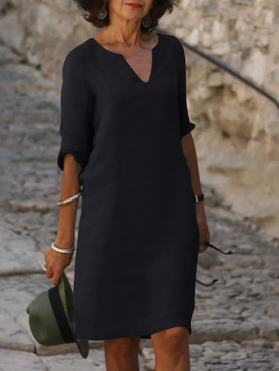 Josette™ | Elegante Jurk met V-hals