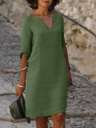 Josette™ | Elegante Jurk met V-hals